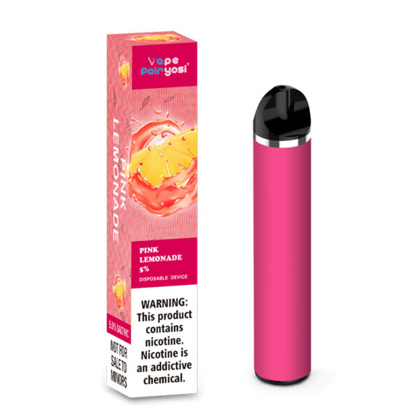 1500 puffs pink lemonade