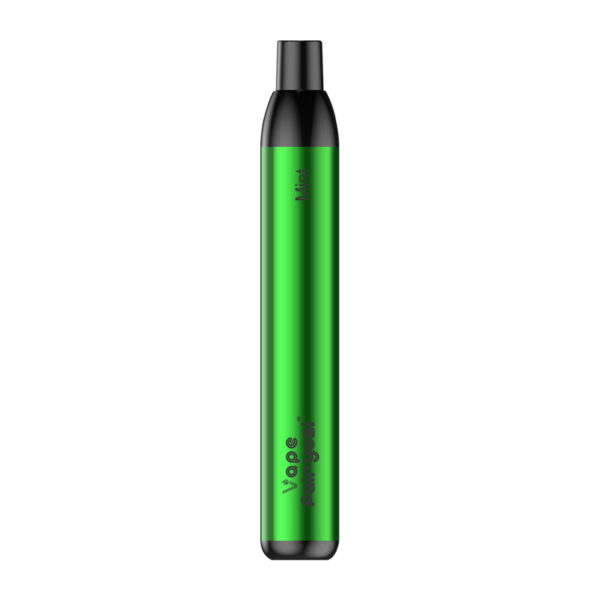 mesh coil disposable vape mint